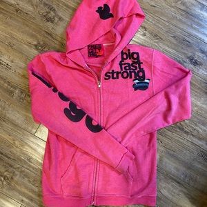 Free City Zip-Up Pink (Size Small)